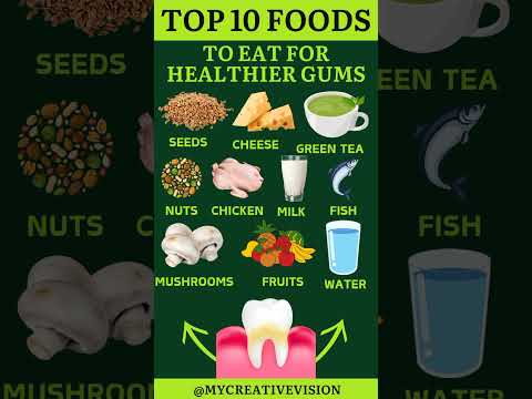 Top 10 foods to eat for healthier gums