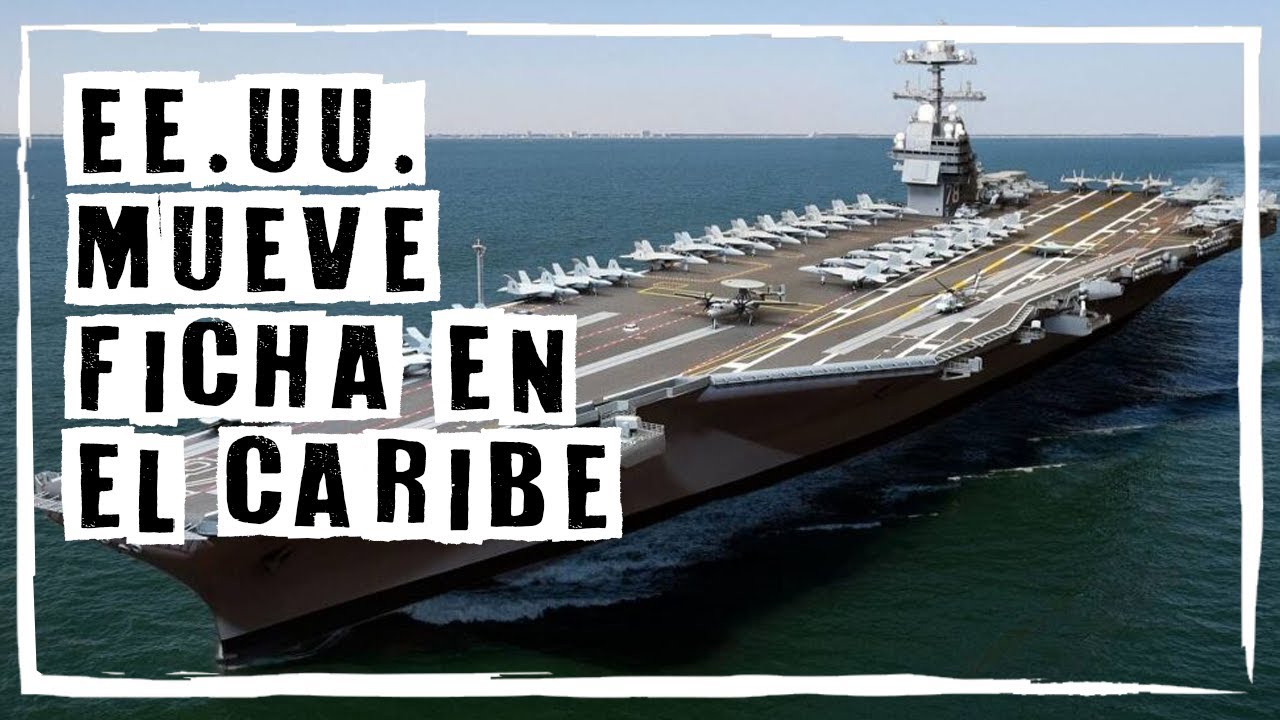 ✅El PORTAVIONES de EE.UU. se ACERCA a VENEZUELA