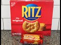 Nabisco Ritz Crackers Vs Global Brands Snak Time Crackers Blind Taste Test Review