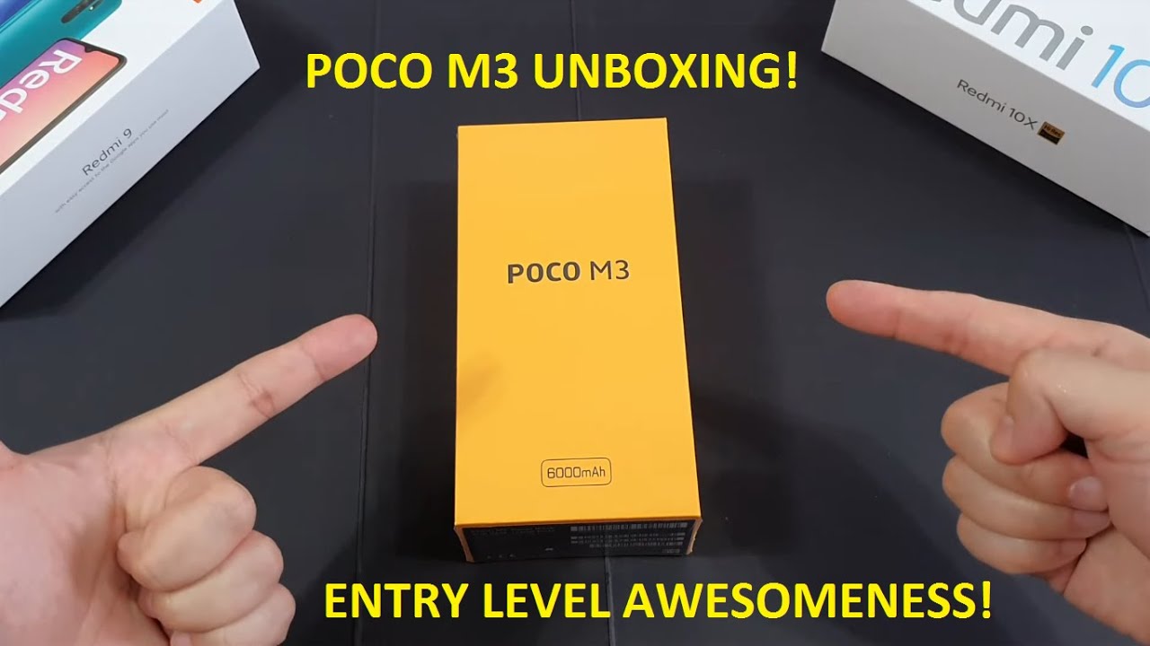Poco M3 Unboxing! Snapdragon 662 With Entry Level Price? I Am So "PocoCited"!