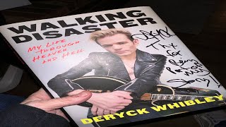Unboxing Sum41's Deryck Whibley's New Book "Walking Disaster."