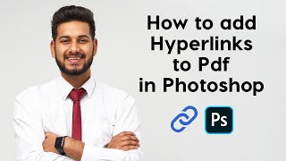 How to insert hyperlink to pdf in photoshop