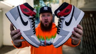 HOW GOOD ARE JORDAN 1 SMOKE GREY SNEAKERS! (Early In Hand Review)