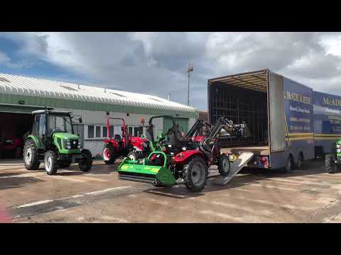 New Siromer 254CH Tractor on it's way to Orkney
