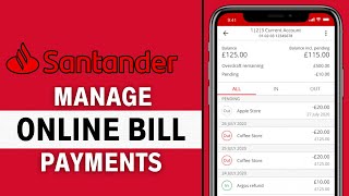 How to Set Up and Manage Online Bill Payments with Santander Bank
