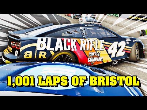 🔴 PUTTING NEXT GEN MOD TO THE TEST // NASCAR Heat 5 | Bristol 1,001 Laps LIVE