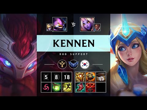 Kennen Support vs Soraka - KR Diamond Patch 25.19