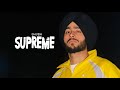 Supreme Shubh Official Video Shubh New Song New Punjabi Song 2025