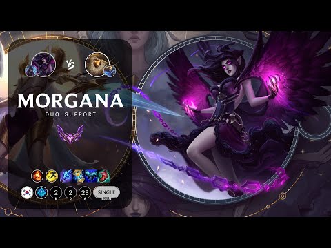Morgana Support vs Bard - KR Master Patch 13.21