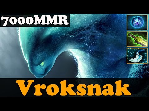Dota 2 - Vroksnak 7000 MMR Plays Morphling vol 3 - Ranked Match Gameplay