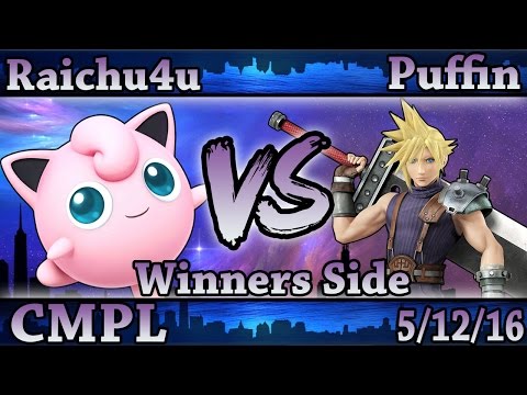 CMPL 2 - Raichu4u (Jigglypuff) Vs. Puffin (Cloud) Smash Wii U Winners Side - Smash 4