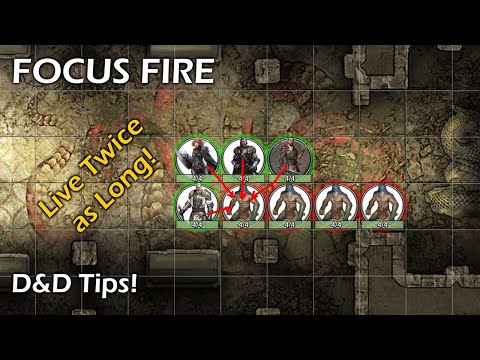 The Best D&D Players Focus Fire
