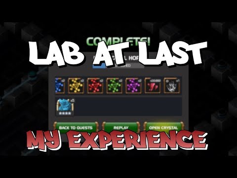 My Experience of a First Lab Run + Crystal Opening | Marvel Contest of Champions