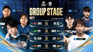 【KIC2025 グループステージDay2】日本語実況解説watch party【Honor of Kings/HoK/王者栄耀】