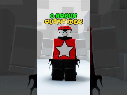 0 Robux Outfit Idea! Free Items & Classic Only Avatar! #roblox #shorts