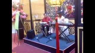 Chinese Duet Band Performance.