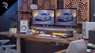 Zero Clutter Productivity Desk Setup! 
