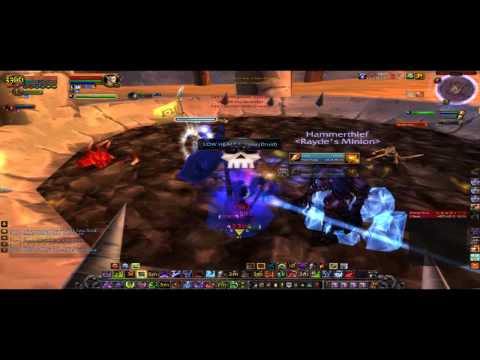 WoW Unholy DK / Holy Paladin vs. Balance Druid / Frost Mage