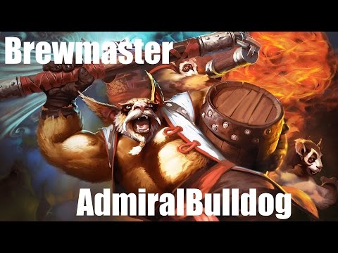 Dota 2 AdmiralBulldog Brewmaster (1080p)