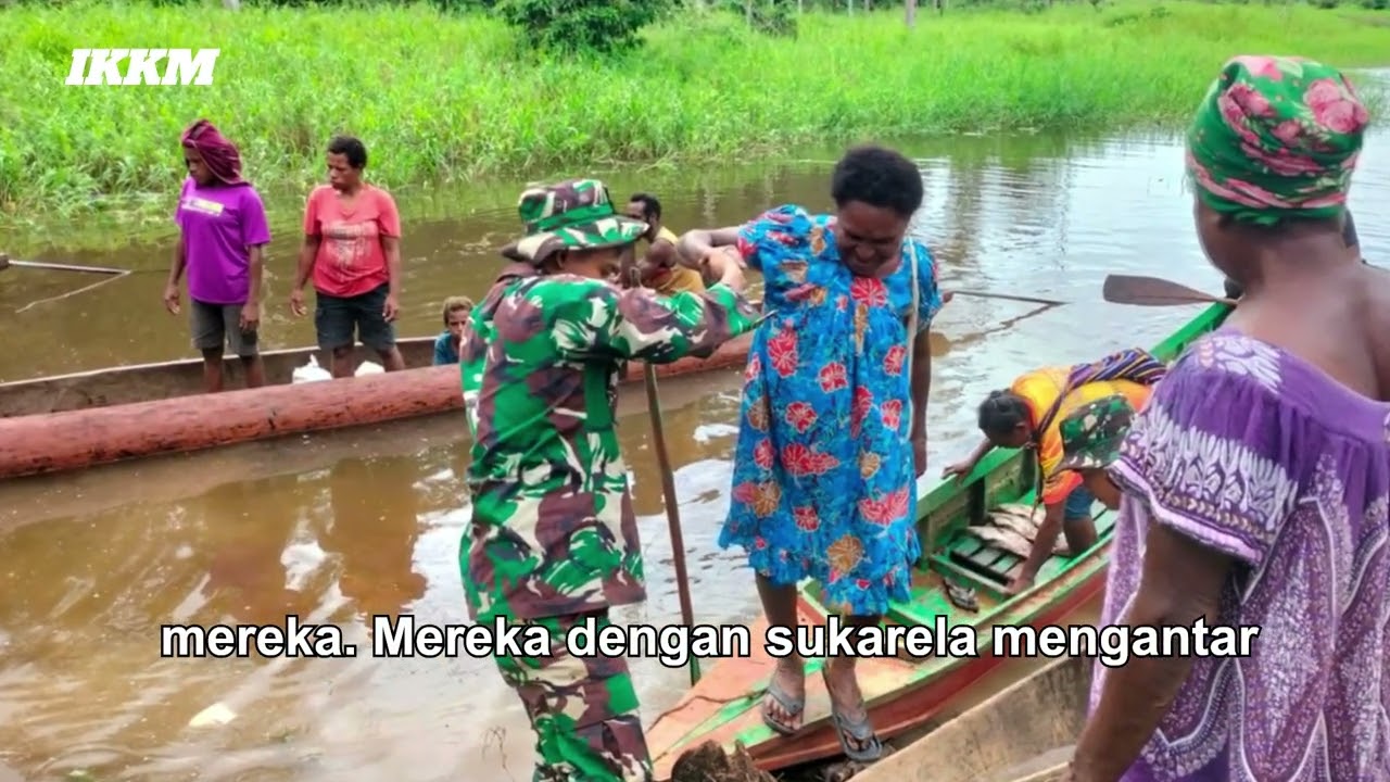 Komitmen Satgas Pamtas RI-PNG Yonif 111/KB dalam Membangun Hubungan Harmonis dengan Masyarakat Perbatasan Boven Digoel