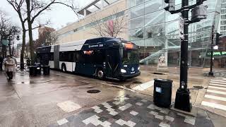 Madison BRT on State Street #brt #transit #madison