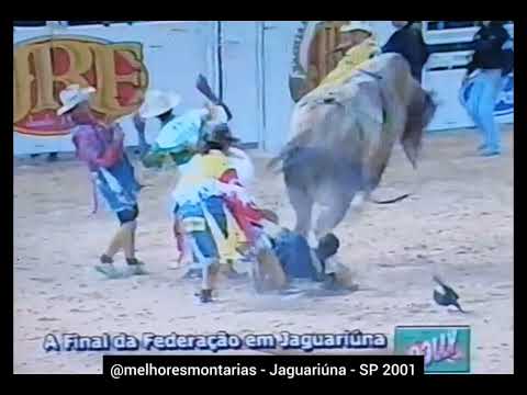 🇧🇷 Touro Pó de Ouro do André de Mogi - Rodeio de Jaguariúna 2001 #rodeio #rodeo