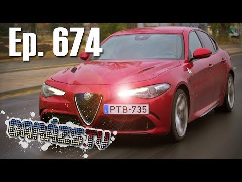 510 lett.. maradhat?  Alfa Romeo Giulia QV,   VFTS épül (Garázs ep. 674)