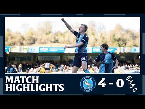 FC Wycombe Wanderers High Wycombe 4-0 FC Port Vale...