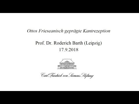 Ottos Frieseanisch geprägte Kantrezeption