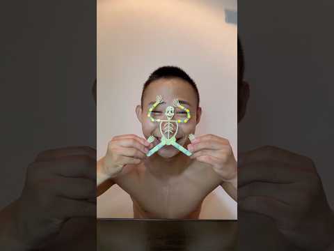 Skeletons are scary 😱😱😱 #shorts #skeleton #toys