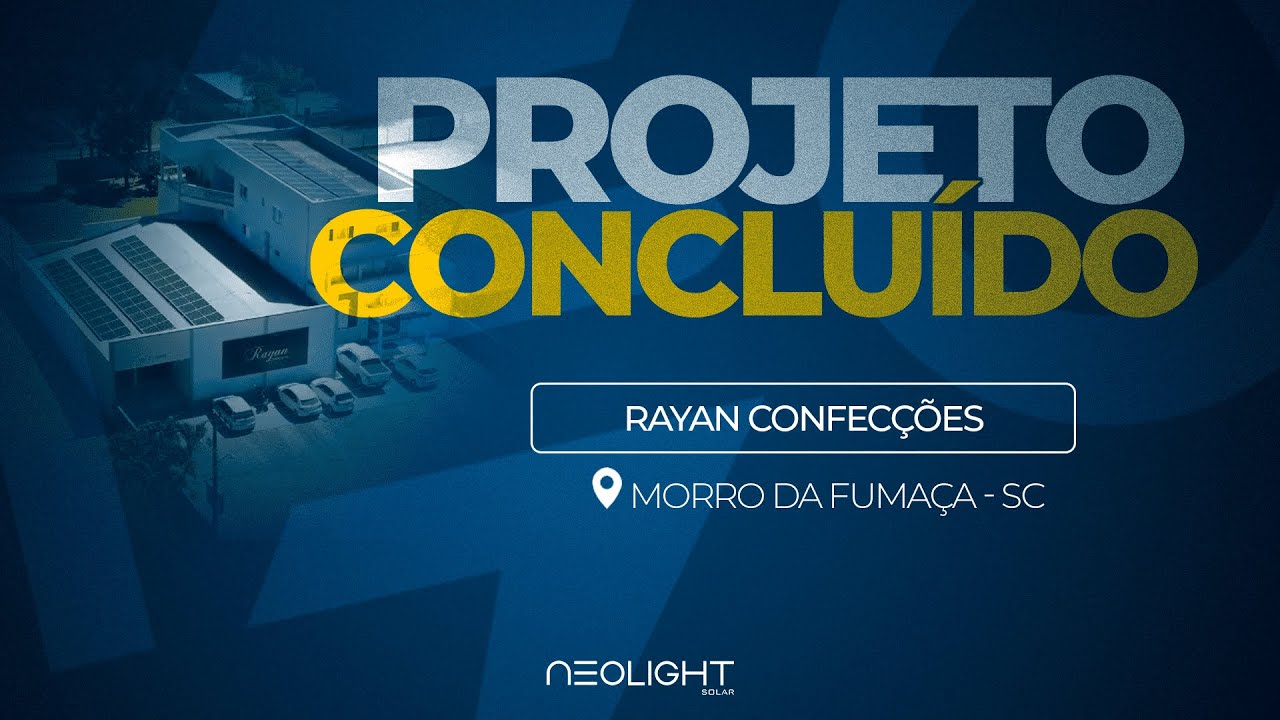 Sistema de Energia Solar Rayan Confecções
