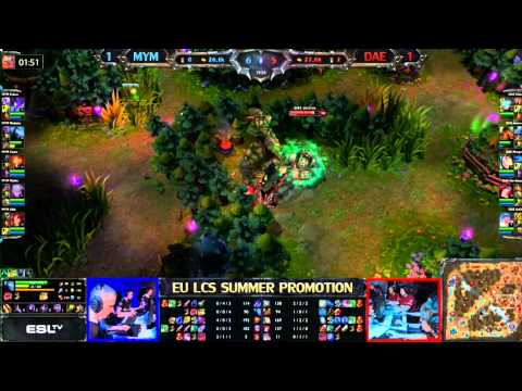 Meet Your Makers vs Dexter Is Actually Evil Game 3/3 LCS 2013 EU Summer Promotion Matches