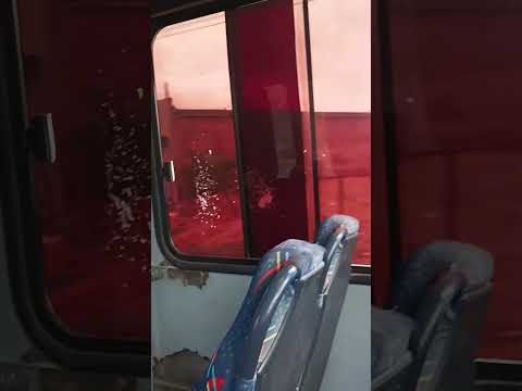 Bus que viaja de san miguel a poloros la union #oriente #calor #viaje