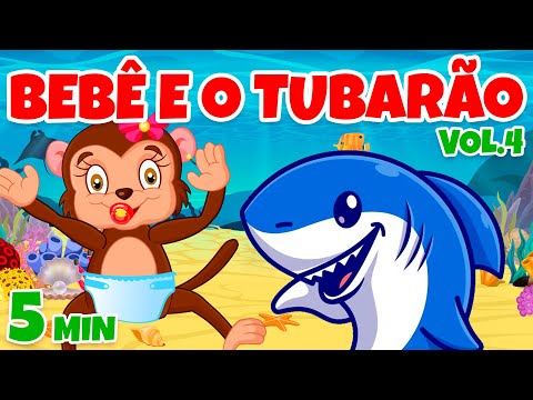 Bebê e o Tubarão Vol. 4 - Giramille 5 min | Desenho Animado Musical