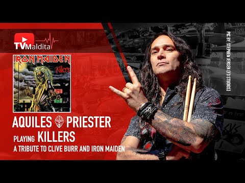 TVMaldita Presents: Aquiles Priester playing Killers - Iron Maiden (A Tribute do Clive Burr)