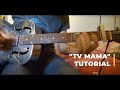 "TV MAMA" JOHNNY WINTER (COVER) LICKS.