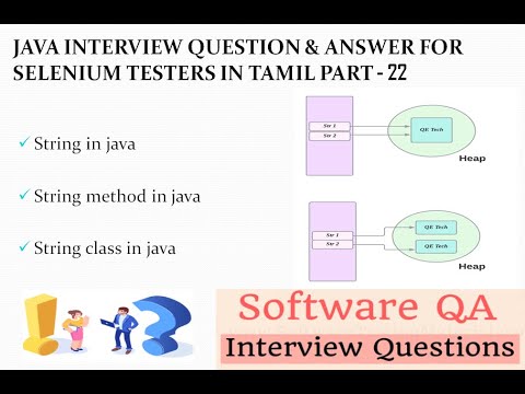 String In Java String Method In Java In Tamil String Class In Java Tamil Tamil Qe Tech