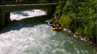 preview picture of video 'Rafting im Ahrntal (Südtirol) bei Sand  in Taufers'