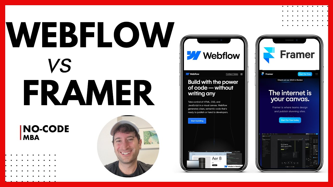Webflow vs Framer: key differences and pricing explained (2025)