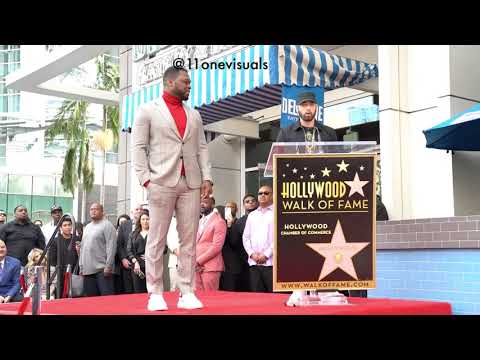 Eminem's Speech At 50 Cent's Hollywood Walk Of Fame Star Ceremony⭐️