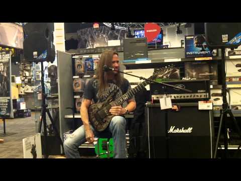 Rusty Cooley at Guitar Center Katy July 13, 2013