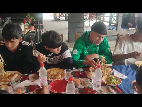 Selección infantil anfa Bio Bio Los Ángeles, hora de almuerzo 