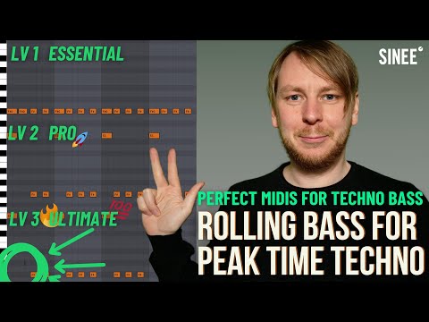 Rollende Bassline für Peak Time Techno - Space 92 Ableton Live Remake + Wavetable & Serum Presets