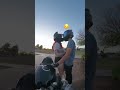 Not Sure If She Liked It ‍ ️ Motorcycle Biketok Motorcyclebackpack Couple Bikecouple Fy Fyp