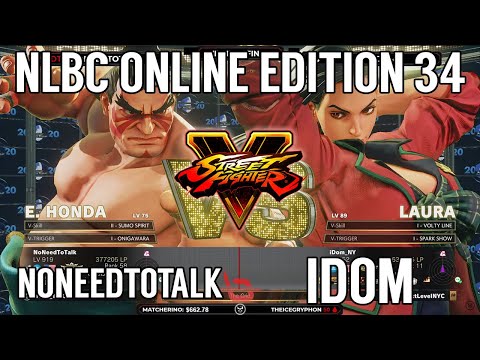 Street Fighter V Winners Final - NoNeedToTalk vs iDom @ NLBC Online Edition #34