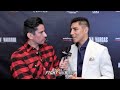 JESSIE VARGAS "MIKEY'S NOT READY FOR WHAT IM GOING TO BRING! BIT OFF MORE THAN HE CAN CHEW!"