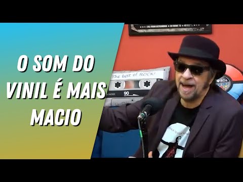 A DIFERENÇA DE SOM DO CD PARA O VINIL | Marcelo Nova no Café com Bobagem