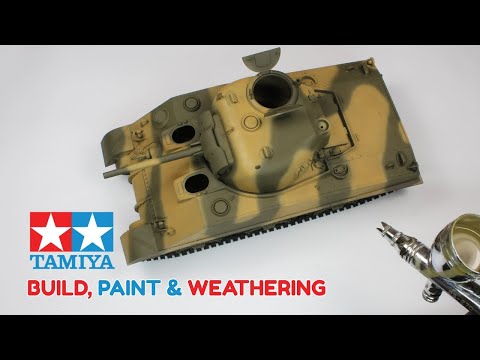 Tamiya M4 Sherman Full Build | Start to Finish Build, Paint and Weathering Video | Beginners Armour