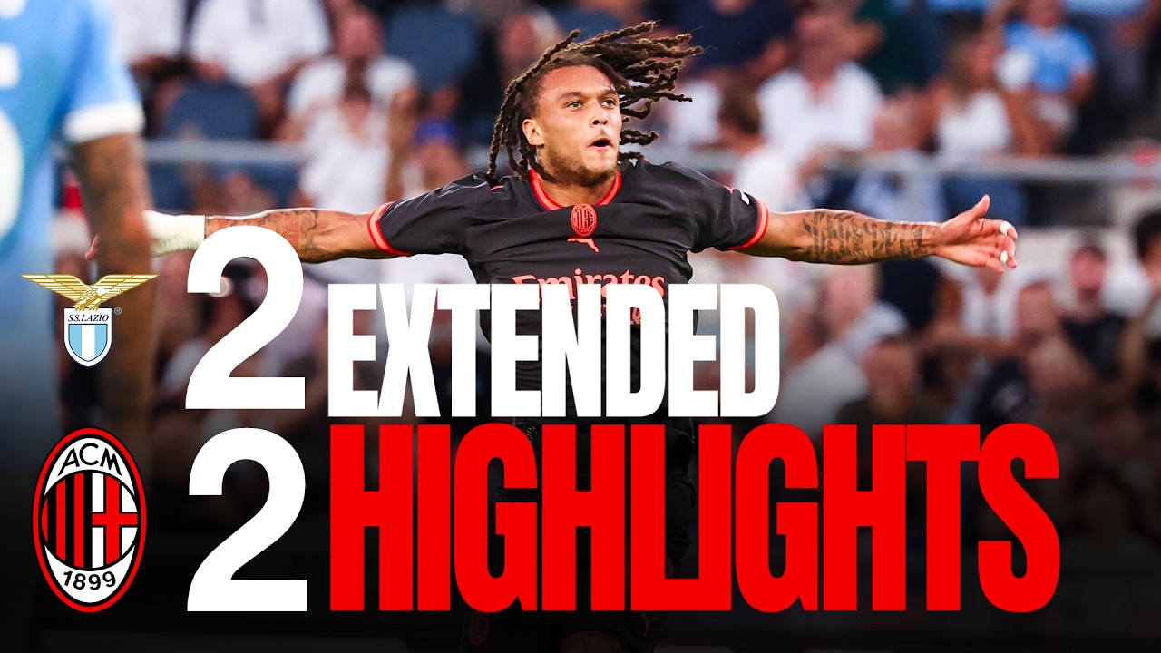 SS Lazio 2 - 2 AC Milan highlights