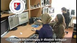 Vilniaus technologijų ir dizaino kolegija. Pristatymas